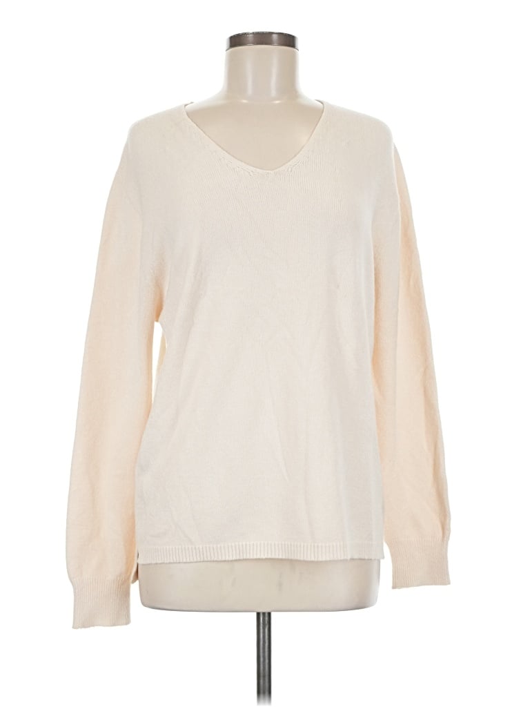 Scandal Italy Pullover Sweater In White