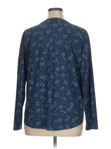 Dana Buchman Long Sleeve Blouse (view 2)