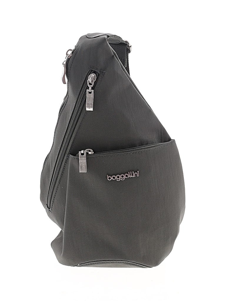Pre-owned Baggallini Backpack In Gray