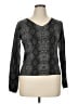 Josephine Chaus 100% Acrylic Animal Print Gray Pullover Sweater Size XL - photo 1