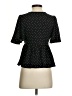 Good Luck Gem Polka Dots Black Short Sleeve Blouse Size XS (estimated) - photo 2