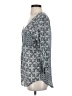 Fred David Gray 3/4 Sleeve Blouse Size S - photo 5