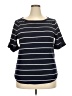 Talent Plus Black Short Sleeve Top Size 2X - photo 1