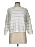 Cyrus Stripes Silver Pullover Sweater Size L - photo 1