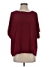 Bobeau Burgundy Short Sleeve Top Size S - photo 1