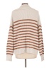Nordstrom Stripes Tan Pullover Sweater Size L - photo 2