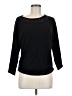 GNW Black 3/4 Sleeve Top Size M - photo 1