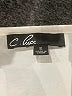 C. Luce Ivory Short Sleeve Blouse Size S - photo 3