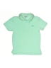Tommy Bahama 100% Polyester Green Short Sleeve Top Size 7 - photo 1