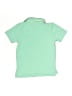Tommy Bahama 100% Polyester Green Short Sleeve Top Size 7 - photo 2