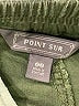 Point Sur 100% Cotton Green Casual Pants Size 00 - photo 4