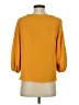 Misia 100% Polyester Yellow 3/4 Sleeve T-Shirt Size S - photo 2