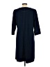 Links Solid Blue Casual Dress Size L - photo 2