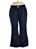 Neve Designs 100% Polyester Solid Blue Casual Pants Size 4XL - photo 1