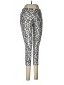 Lululemon Athletica Print Silver Gray Leggings Size 6 - photo 1