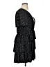 Charles Henry Stars Black Cocktail Dress Size XL - photo 4