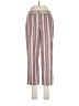 Ann Taylor LOFT Stripes Pink Casual Pants Size 8 - photo 1