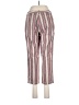 Ann Taylor LOFT Stripes Pink Casual Pants Size 8 - photo 2