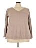 SJS Tan Pullover Sweater Size 3X - photo 1