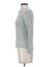 Looking Good Chevron-herringbone Silver Turtleneck Sweater Size S (estimated) - photo 5