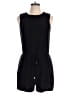 Emma & Michele Solid Black Romper Size S - photo 1
