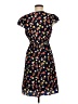 ANONYME 100% Polyester Hearts Black Casual Dress Size M - photo 2
