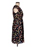 ANONYME 100% Polyester Hearts Black Casual Dress Size M - photo 4