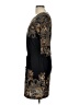 Sandra Darren Paisley Black Cocktail Dress Size 10 - photo 5