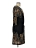Sandra Darren Paisley Black Cocktail Dress Size 10 - photo 4