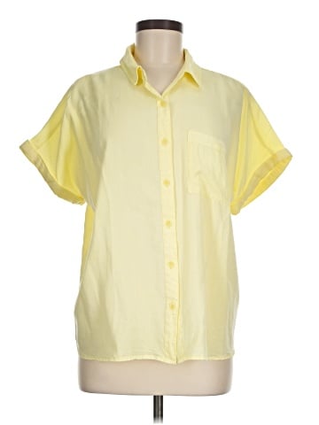 Ecothreads Short Sleeve Button-Down Shirt (view 1)