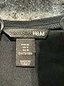 H&M Solid Black Cocktail Dress Size 8 - photo 7