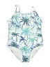 Assorted Brands Print Blue One Piece Swimsuit Size 6X - 7 - photo 1