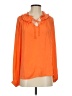 J by Joie 100% Polyester Orange Long Sleeve Blouse Size S - photo 1