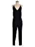 Zara Basic Solid Black Jumpsuit Size XS - photo 1