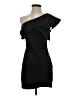 Express Solid Black Cocktail Dress Size 0 - photo 1