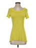 T Tahari Yellow Short Sleeve Top Size S (petite) - photo 1