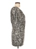 rue21 Chevron-herringbone Gray Cocktail Dress Size L - photo 4