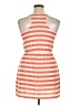 Grane Stripes Orange Casual Dress Size XL - photo 2