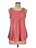 Willi Smith 100% Polyester Pink Sleeveless Blouse Size M - photo 1
