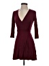 Lulus Burgundy 3/4 Sleeve Top Size XS - photo 1