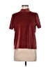 Madewell Burgundy Orange Short Sleeve Top Size M - photo 1
