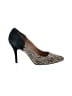 Madewell Animal Print Black Heels Size 7 1/2 - photo 1