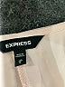 Express 100% Polyester Solid Pink 3/4 Sleeve Blouse Size M - photo 7
