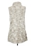 Dylan 100% Polyester Ivory Faux Fur Vest Size S - photo 2