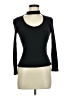 Shein Black Long Sleeve Top Size 6 - photo 1
