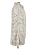 Dylan 100% Polyester Ivory Faux Fur Vest Size S - photo 4