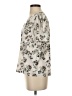 Express Outlet Ivory Short Sleeve Henley Size XS - photo 5