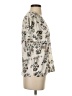 Express Outlet Ivory Short Sleeve Henley Size XS - photo 4