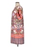 Studio One Paisley Orange Casual Dress Size XL - photo 5