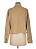 Unbranded 100% Polyester Tan Long Sleeve Blouse Size M - photo 2
